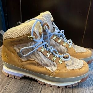 Timberland Tan Athletic Shoes with Ankle Support